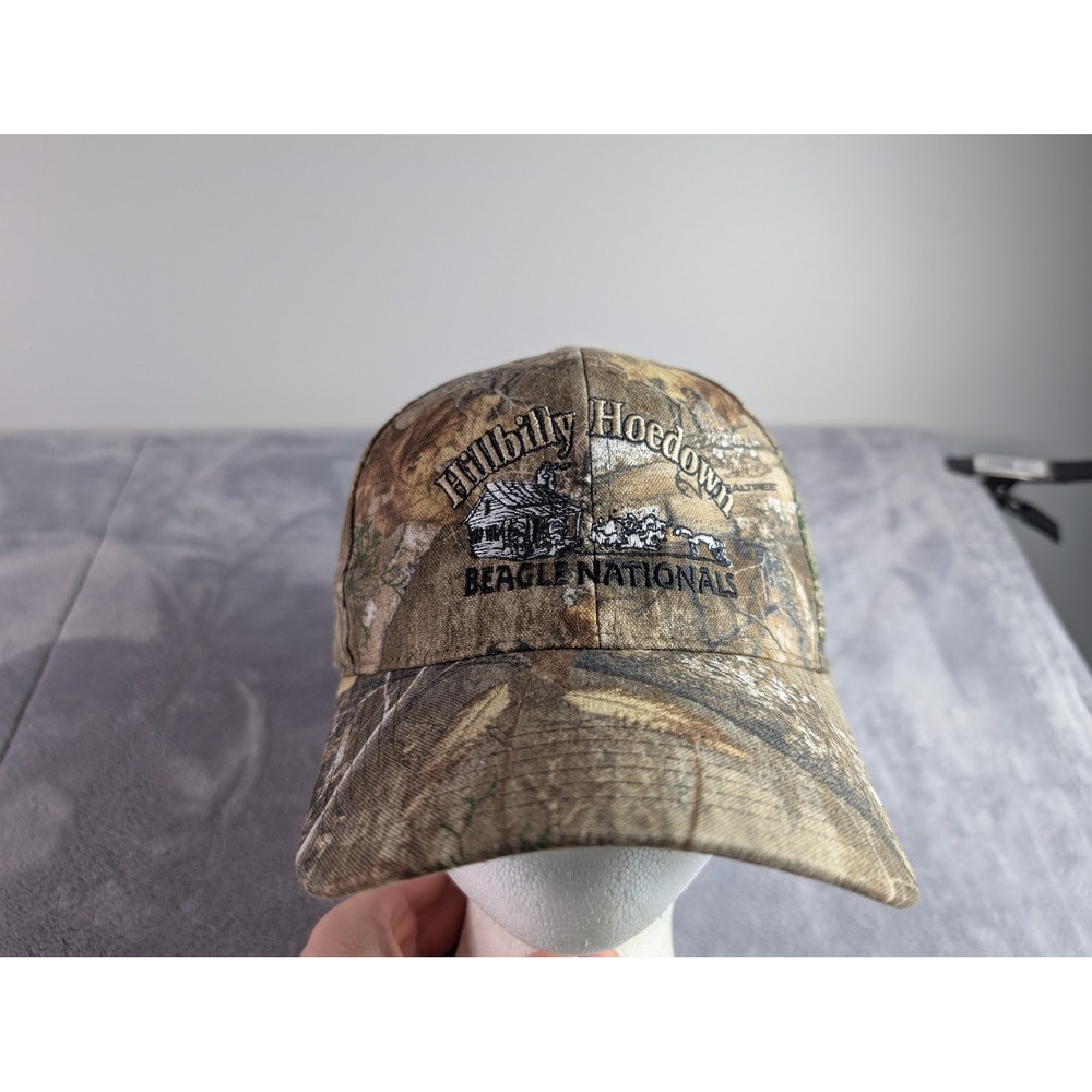 OC Realtree Camo Hillbilly Hoedown Beagle Nationals Baseball Hat Adjustable Cap